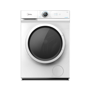 غسالة ملابس تحميل امامي ميديا، 8 كجم، انفرتر، فضي - MF100W80B/TT